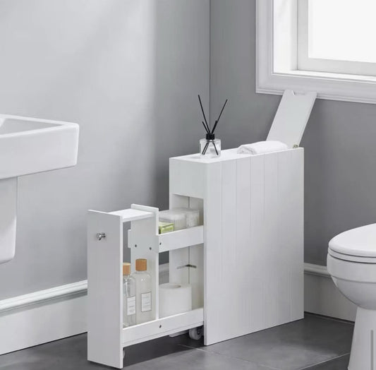 Slim Bathroom Storage Cabinet