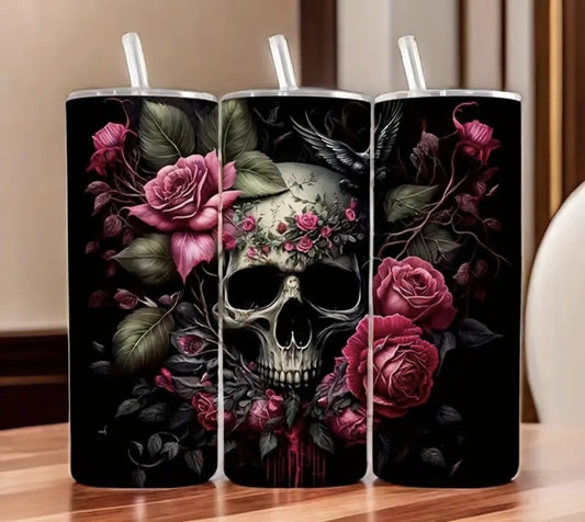 Skull tumbler