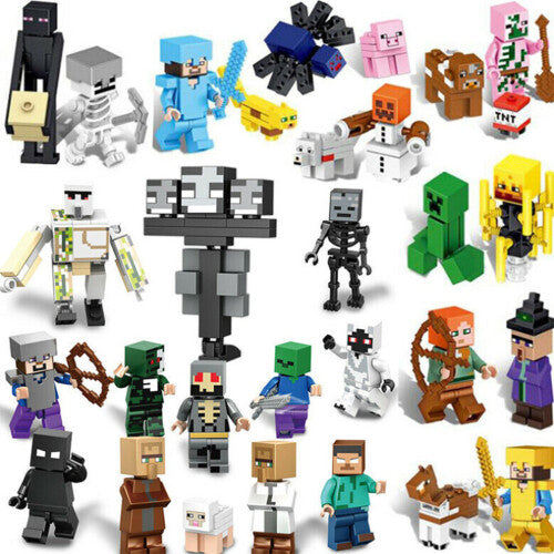 29Pcs Set Minecraft Series Building Blocks Mini figure