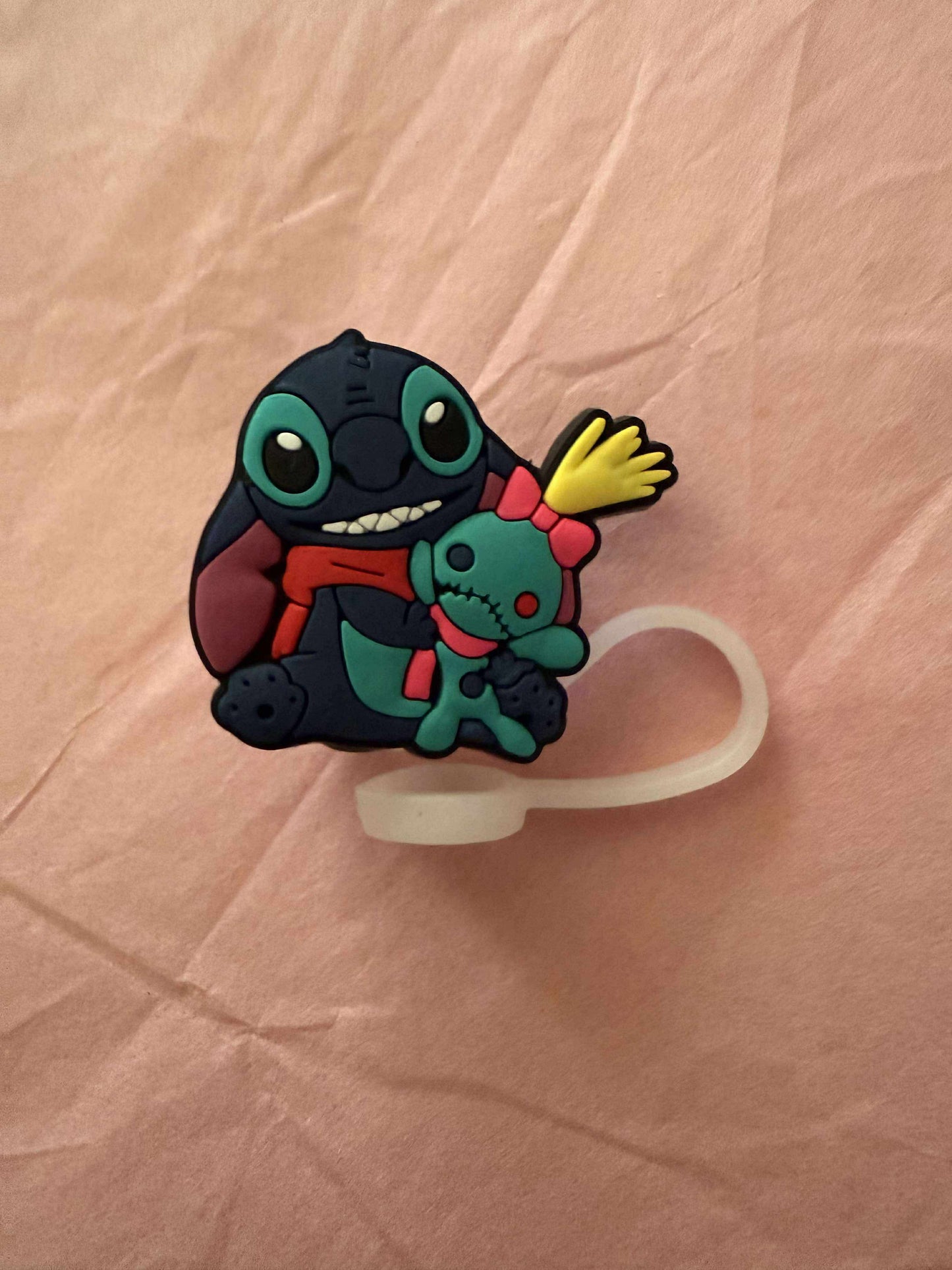 Stitch straw topper