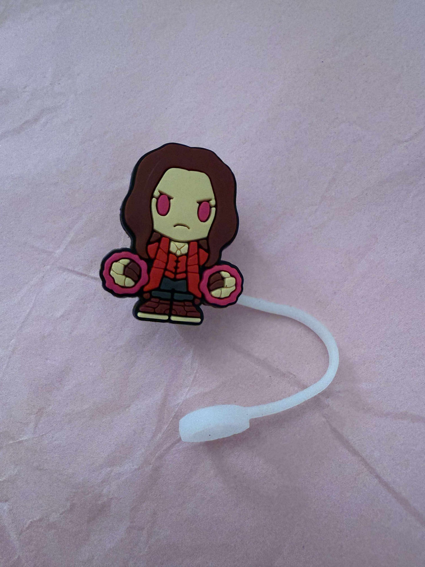 Scarlet Witch straw topper