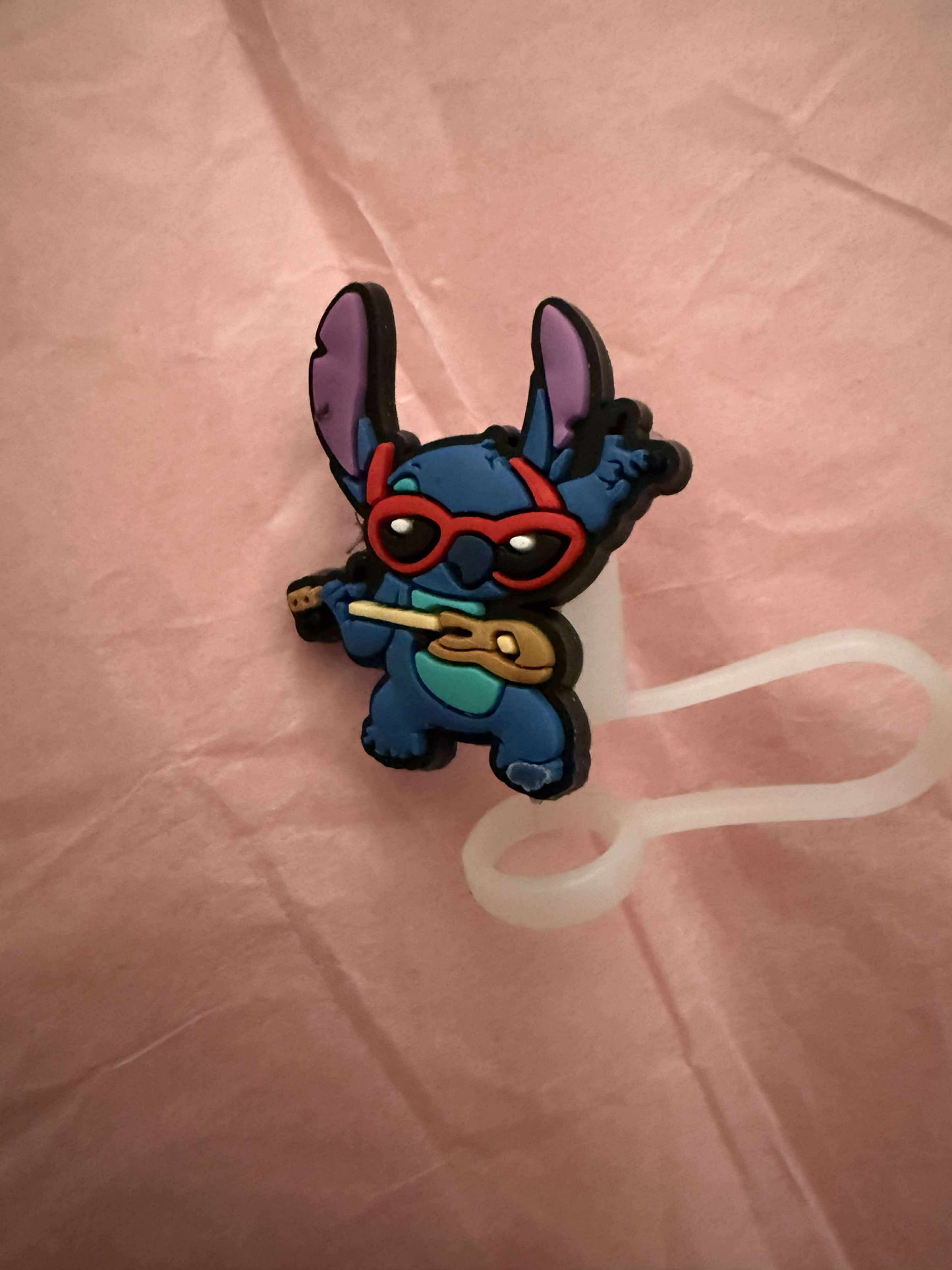 Stitch straw topper