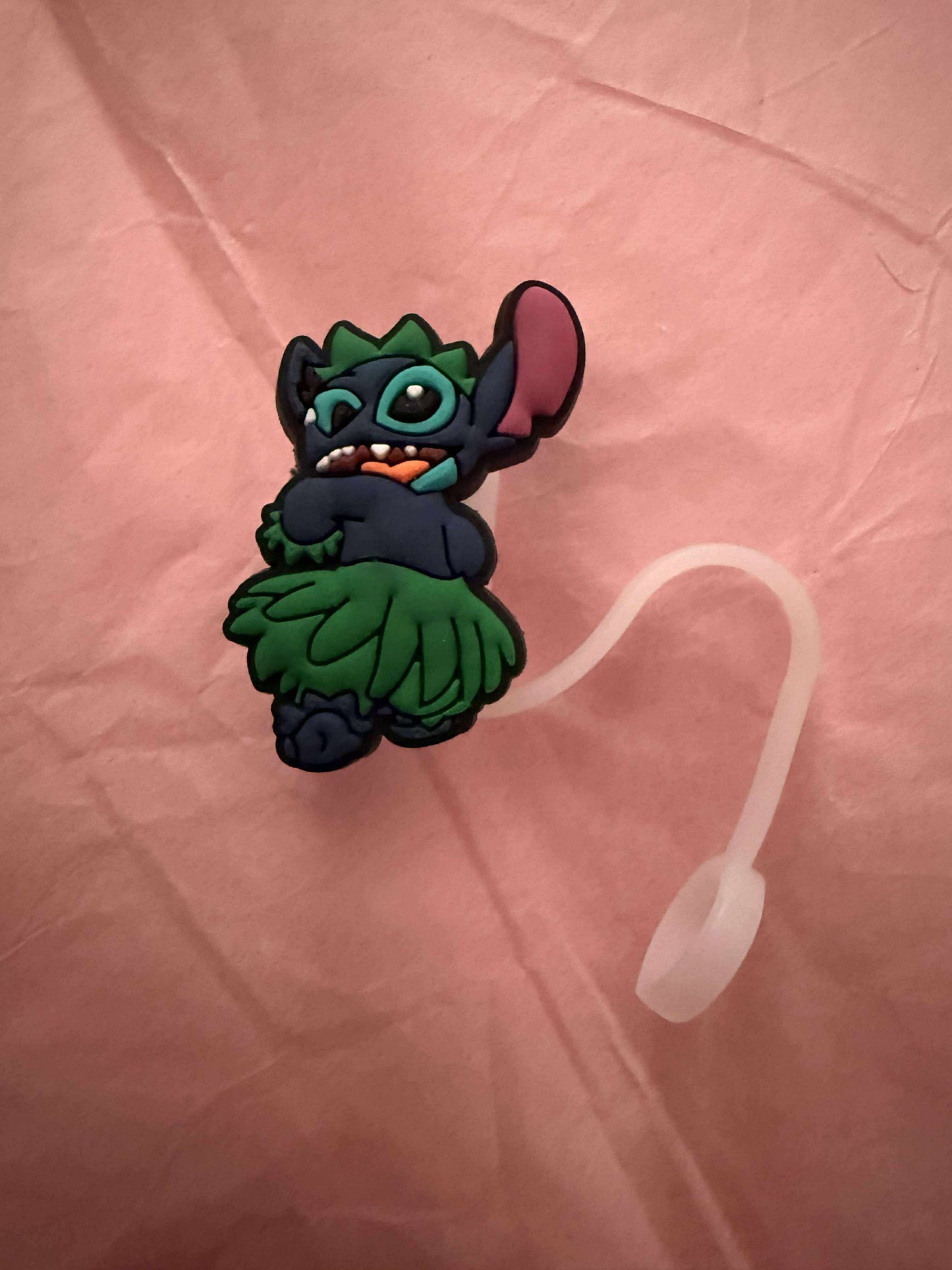 Stitch straw topper