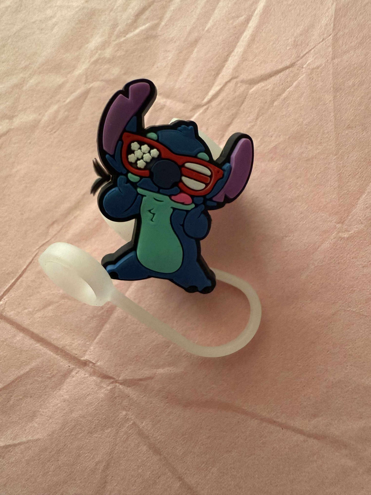 Stitch straw topper