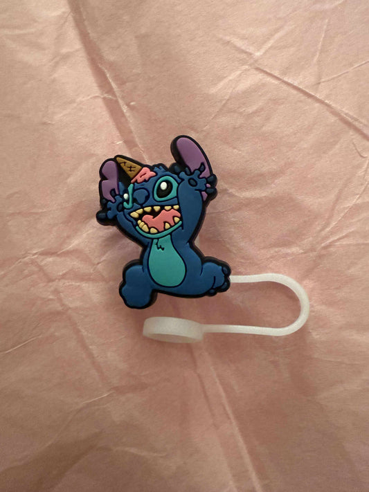 Stitch straw topper