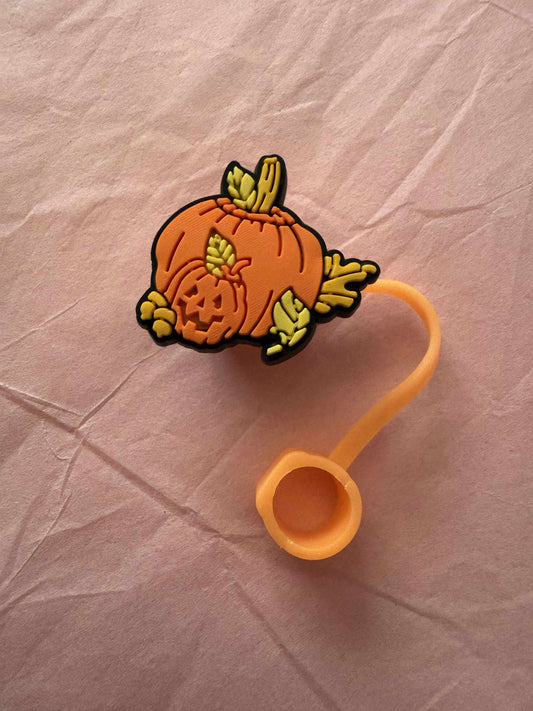Pumpkin straw topper