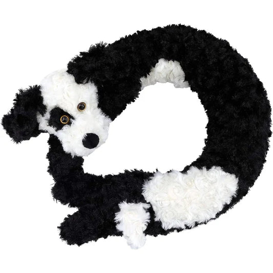 Novelty Black Dog Draught Excluder for Doors