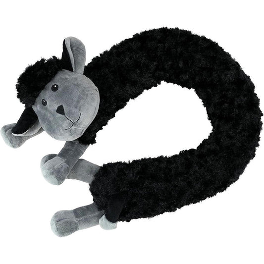 Novelty Black Sheep Draught Excluder for Doors