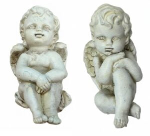 Memorial Guardian Angel Ornament Grave Decoration Figurine