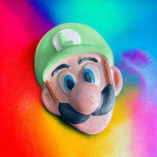Luigi bath bomb