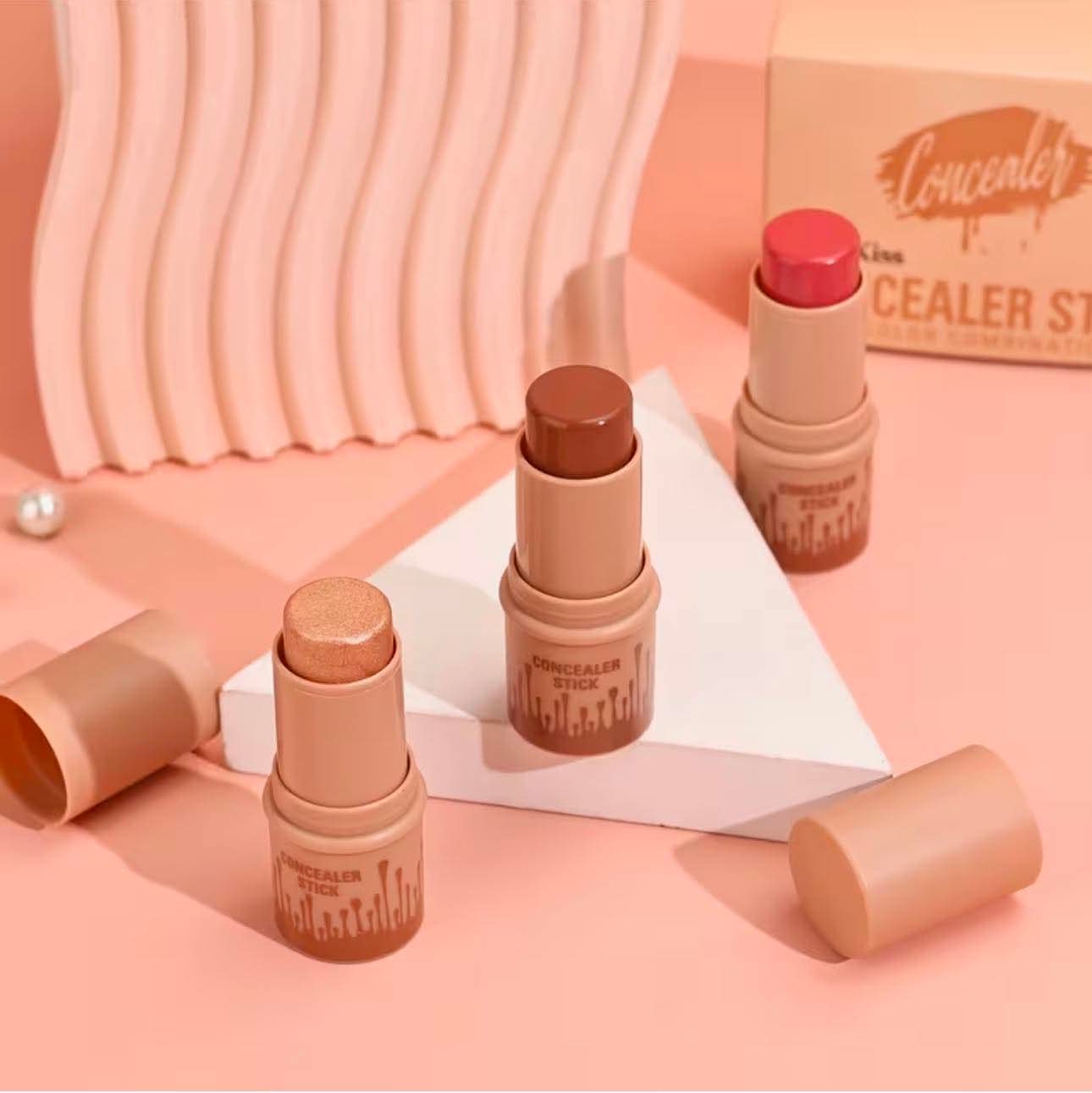 Cream Matte Contour Set