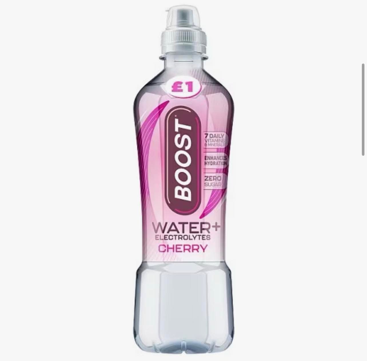 Boost Sport Cherry Hydration Water 500ml (Pack of 12)
