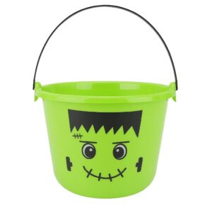 Halloween Trick or Treat Sweet Buckets with Built-In Projector Light
