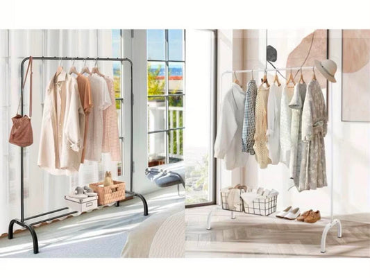 Hanging Rail for Clothes - Black