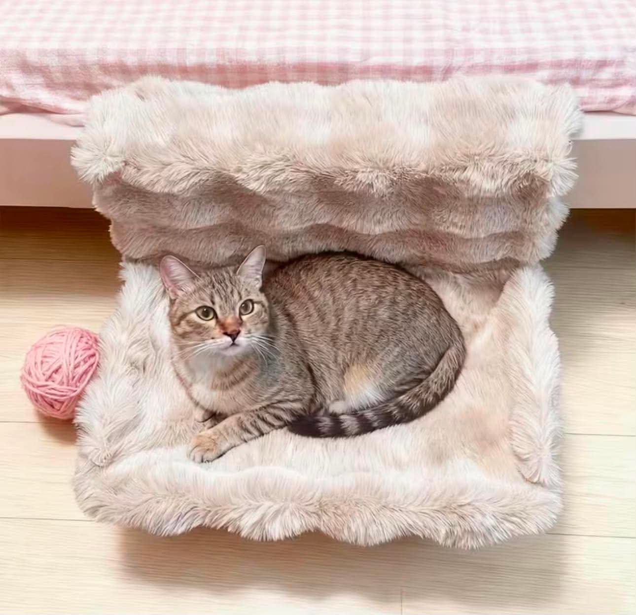 Plush Cat Hammock Bed
