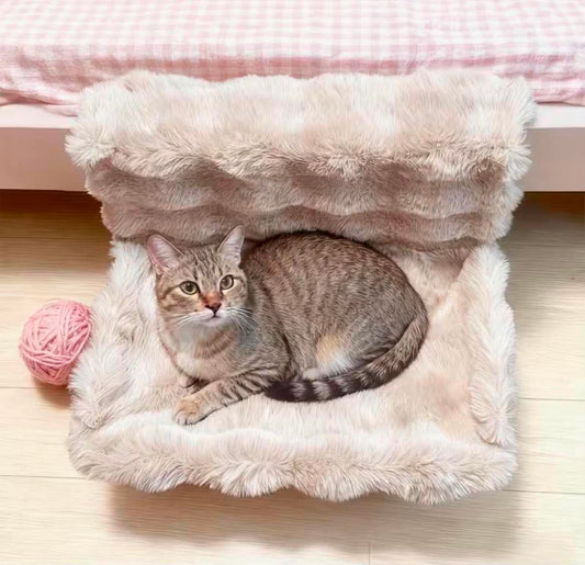 Plush Cat Hammock Bed
