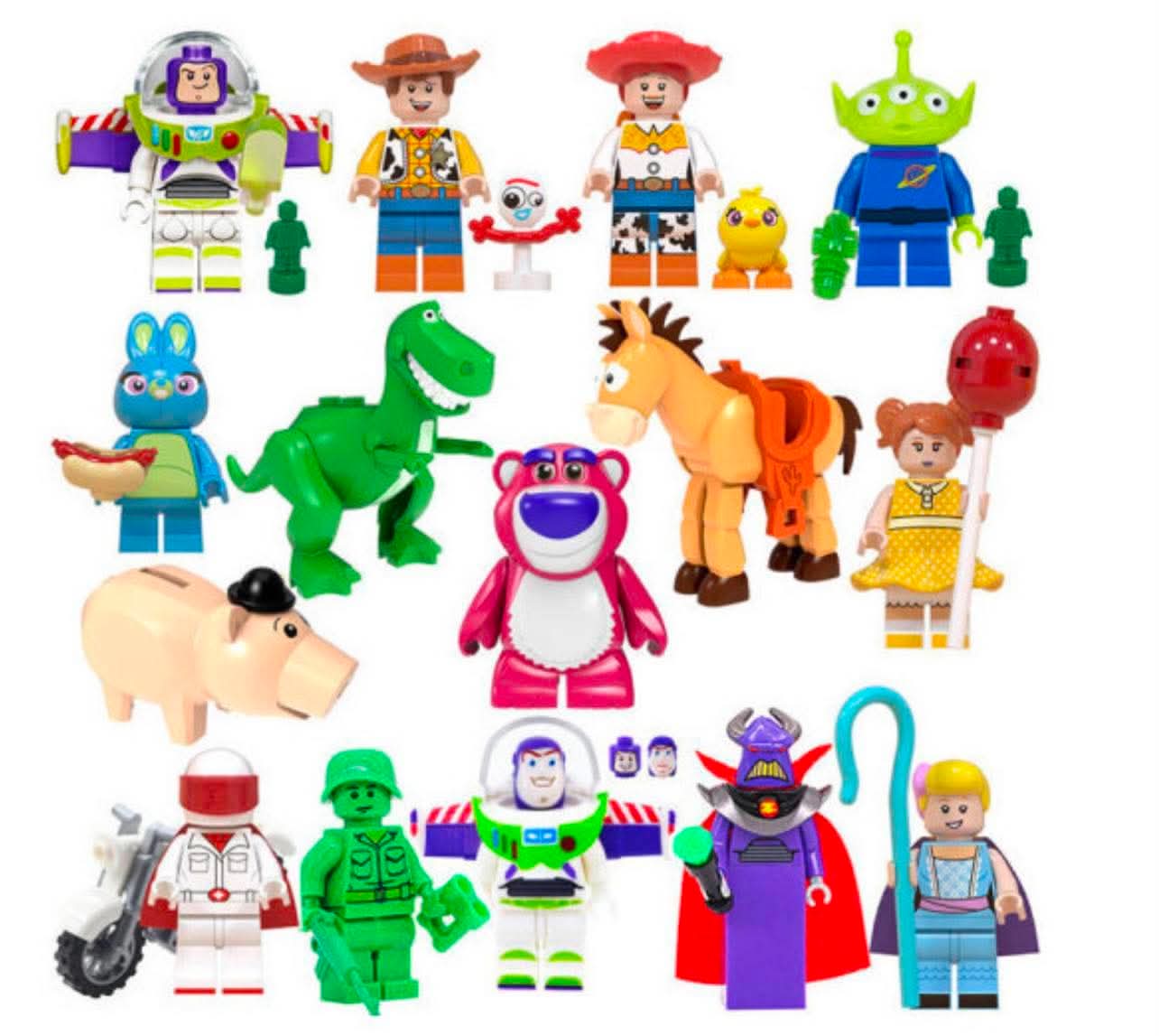 Toy Story Mini Figure Building Set 15pcs