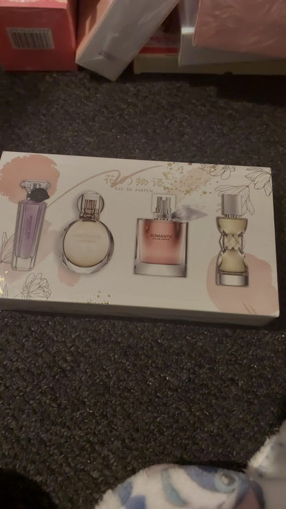 Flower of Story 4pcs Romance Perfume Gift Set 25ml x 4