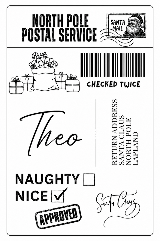 Christmas labels
