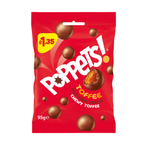 Poppets Toffee 10x95g