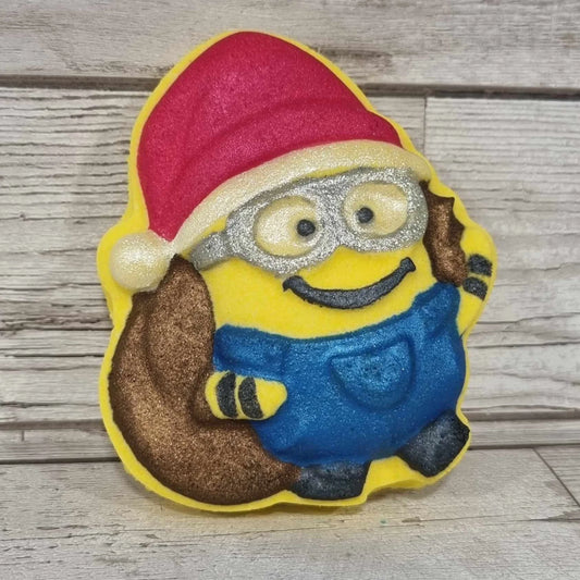 Festive Minion Bath Bomb