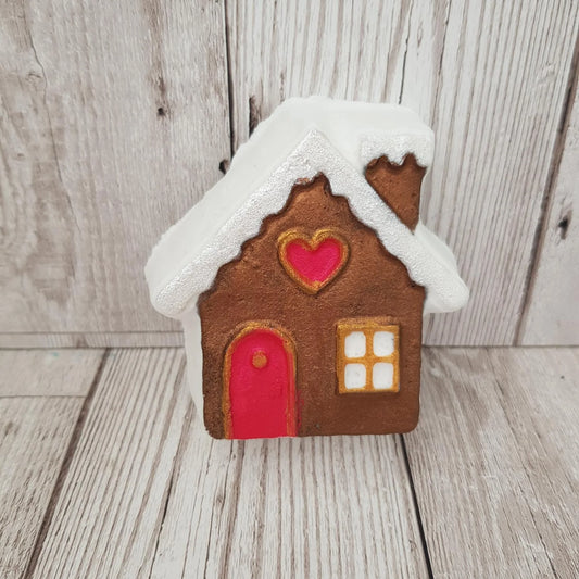 Gingerbread House Bath Bomb