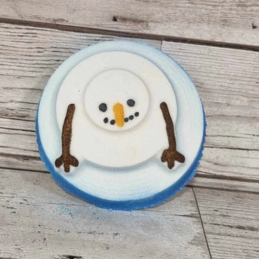 Melted Snowman Bath Bomb