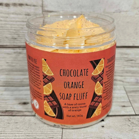Chocolate Orange Whipped Soap Fluff