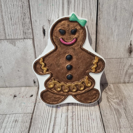 Gingerbread Girl Bath Bomb