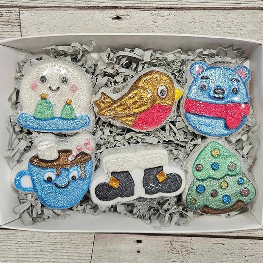 Cosy Christmas Minis Bath Bomb Gift Set
