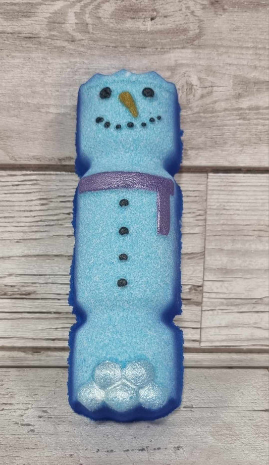 Snowman Cracker Bath Bomb