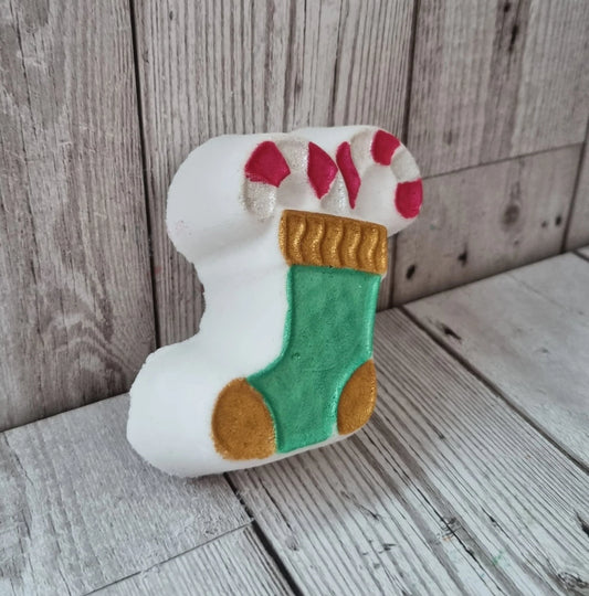 Christmas Stocking Bath Bomb