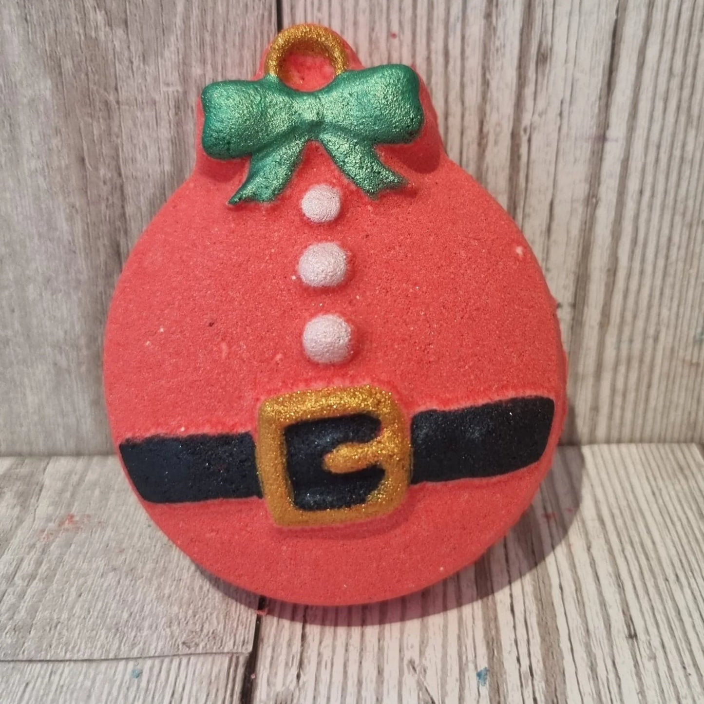 Santa Belt Bauble Bath Bomb