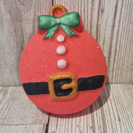 Santa Belt Bauble Bath Bomb