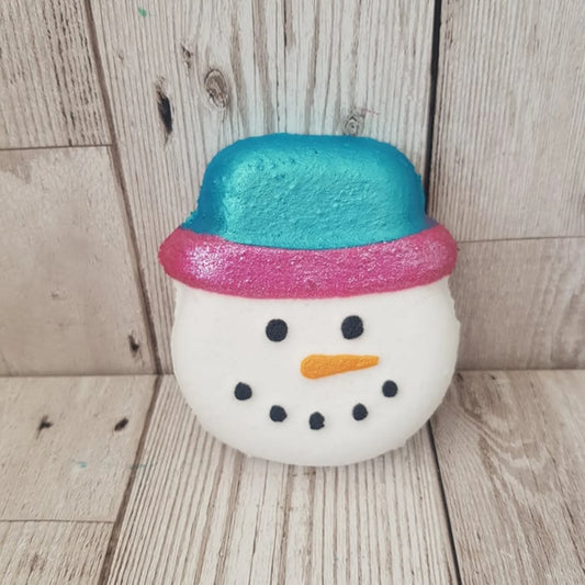 Snowman Face Bath Bomb