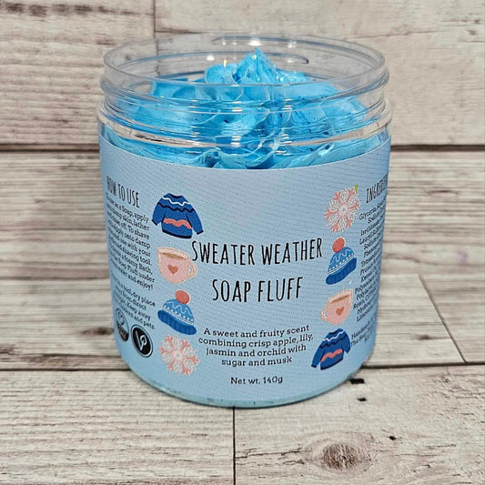 Sweater Weather Whipped Soap Fluff