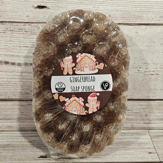 Gingerbread Soap Sponge