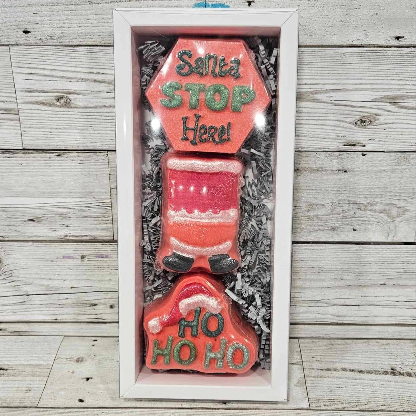 Santa Bath Bomb Gift Set