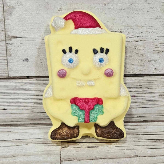 Christmas Spongy Bath Bomb