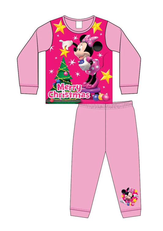 Xmas Minnie Mouse Pyjamas Girls