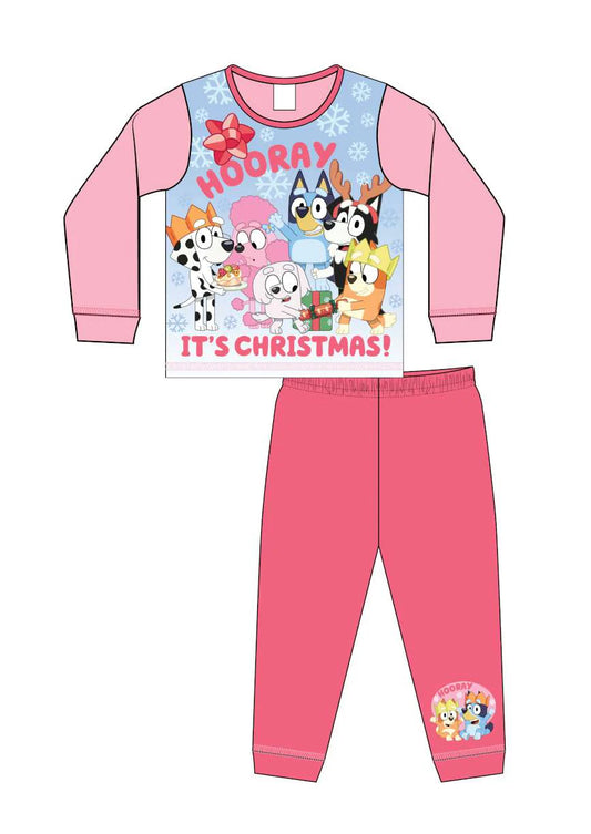 Xmas Girls Bluey Pyjamas