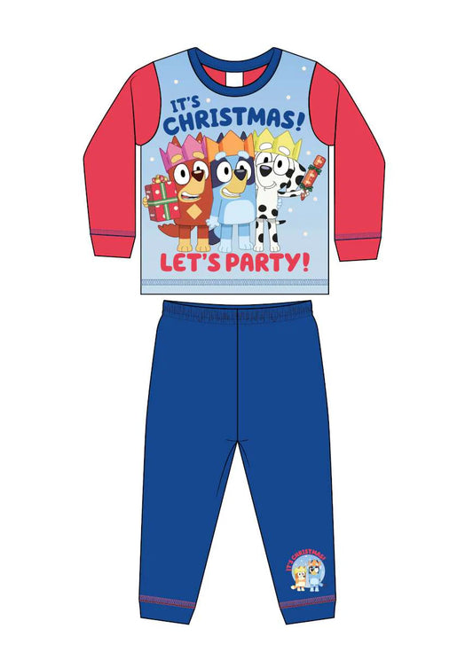 Xmas Boys Bluey Pyjamas