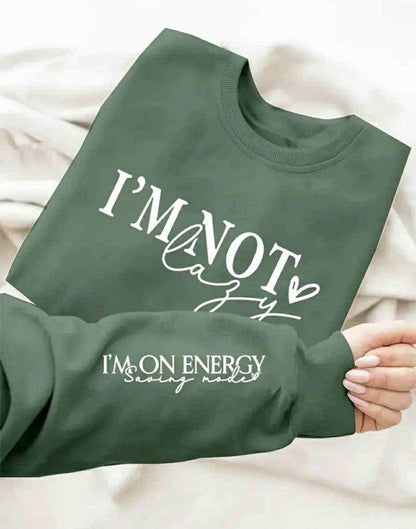 I’m not lazy I’m saver mode plus jumper