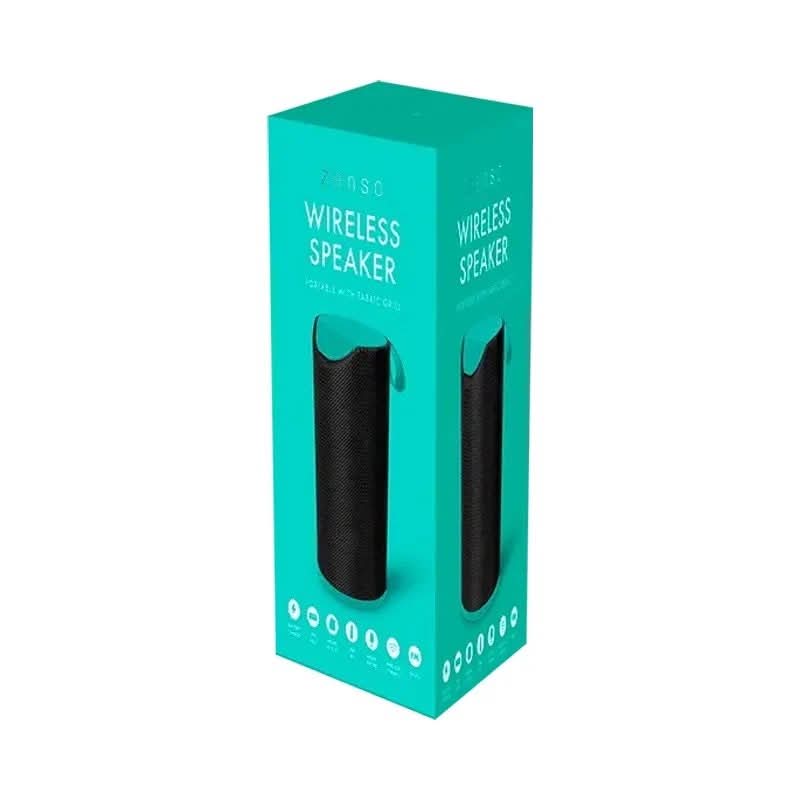 Wireless Bluetooth Tower Speaker - Blue / Turquoise