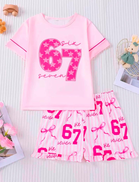 67 Theme Girls Pyjamas