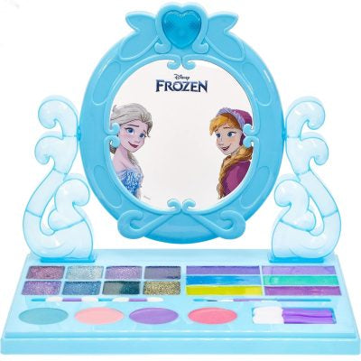 Disney Frozen Cosmetic Vanity Compact Makeup Set with Light & Built-in Music Gift Set