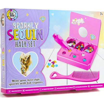 GL Sparkly Sequin Hair Accessories Gift Set