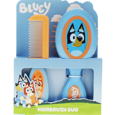 Bluey Hairbrush and Comb Set