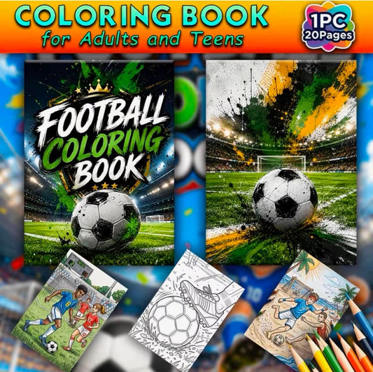 Football Colouring Book