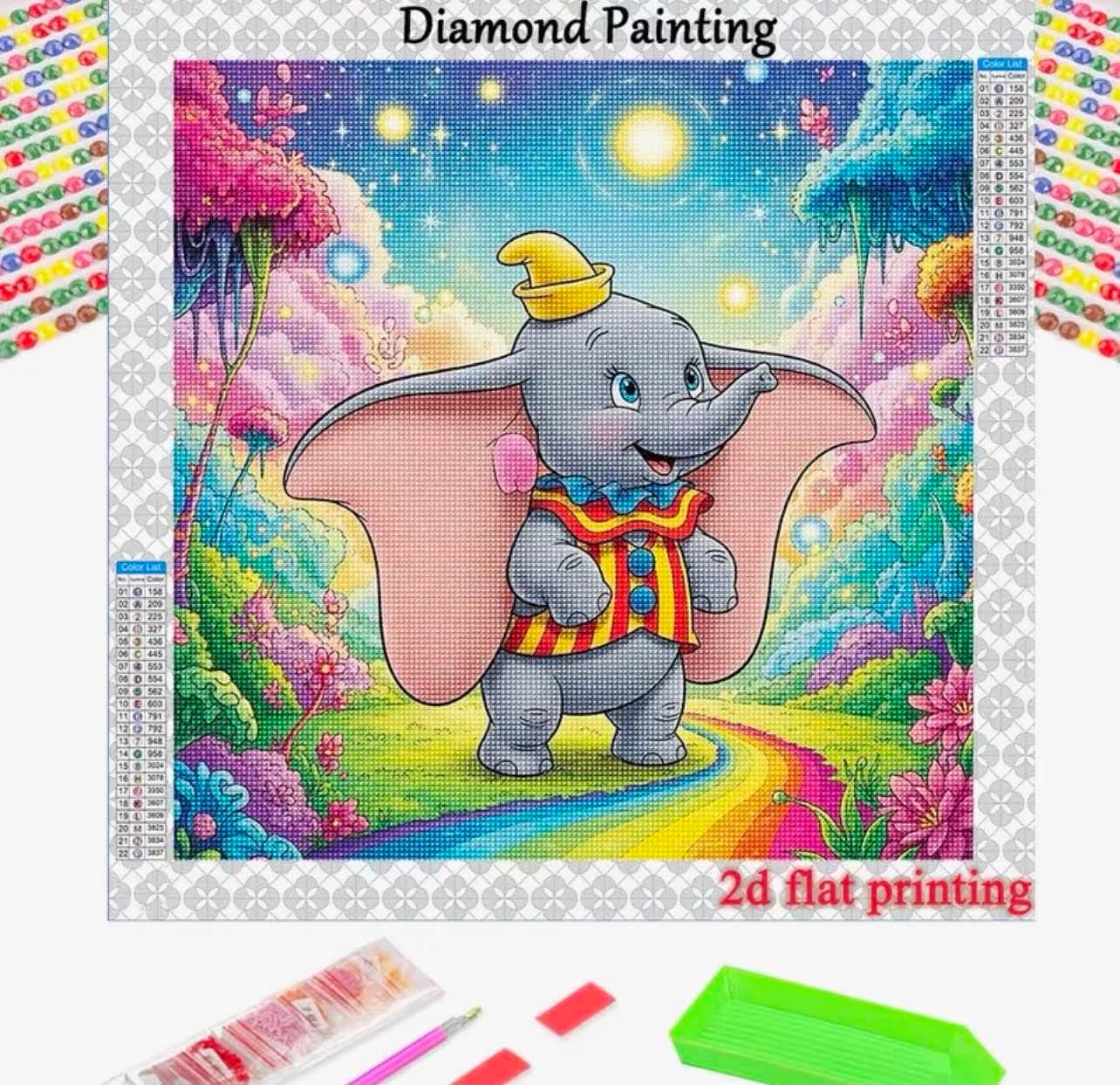 Dumbo Diamond Art
